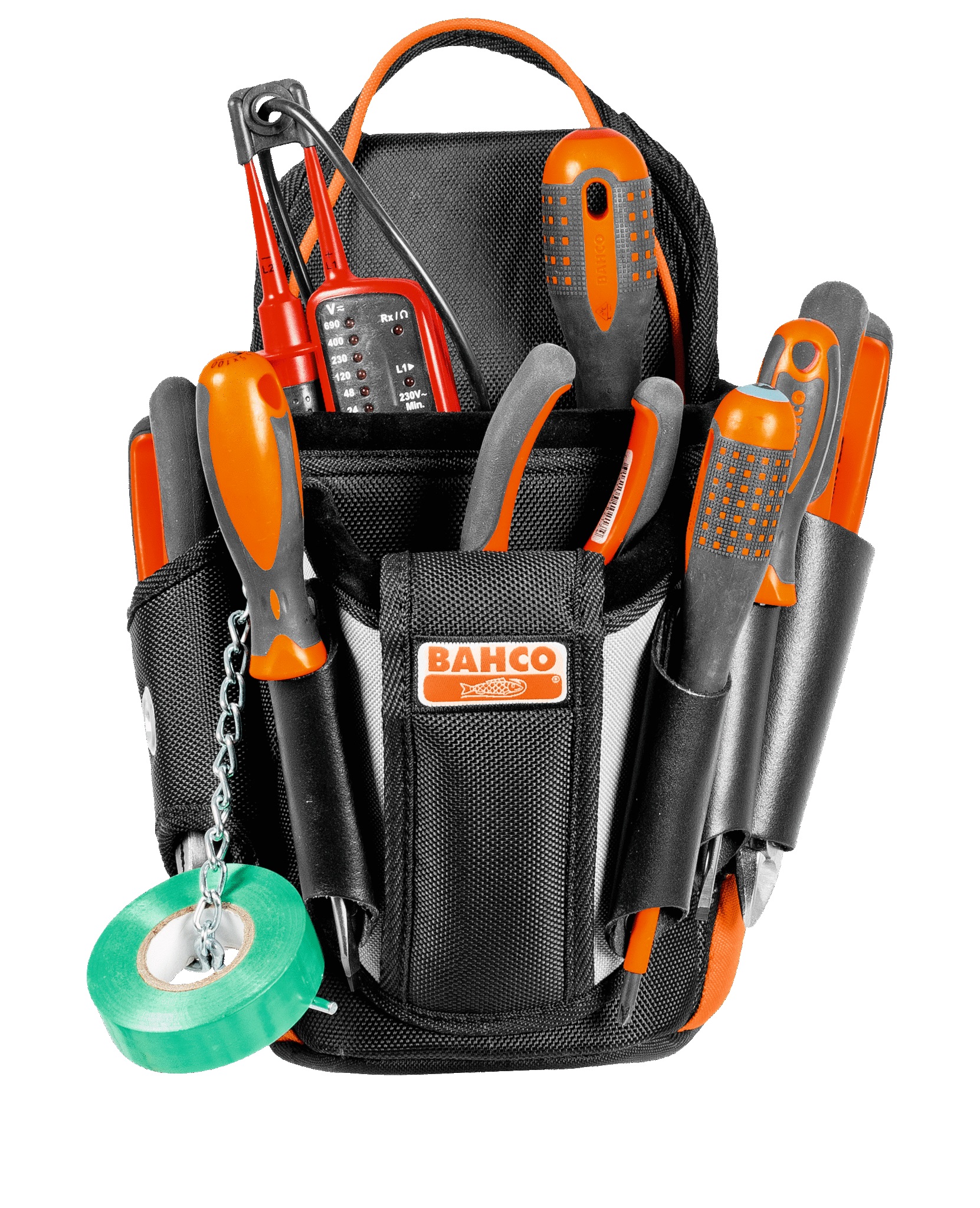 Bahco Electricians Tool Pouch And Belt Kit 4750 Ep 2 4750 Qrfb 1