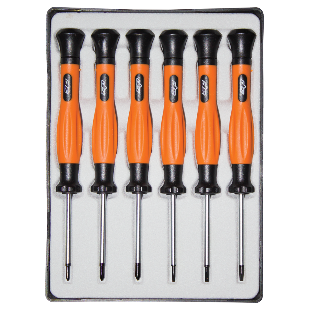 SP Tools SP34005 Mini Precision Screwdriver Set 6 Piece Screwdrivers