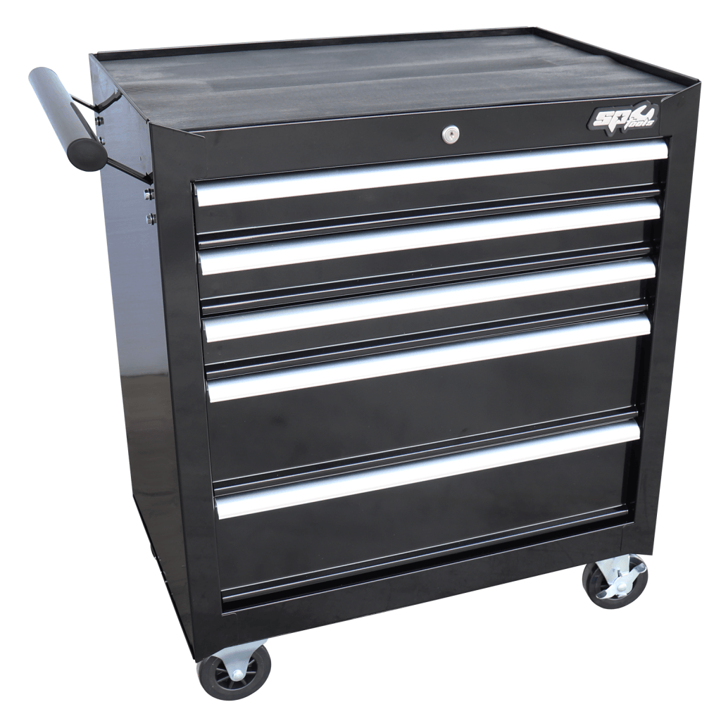 SP Tools SP40111 Custom Series Roller Tool Trolley 5 Drawer