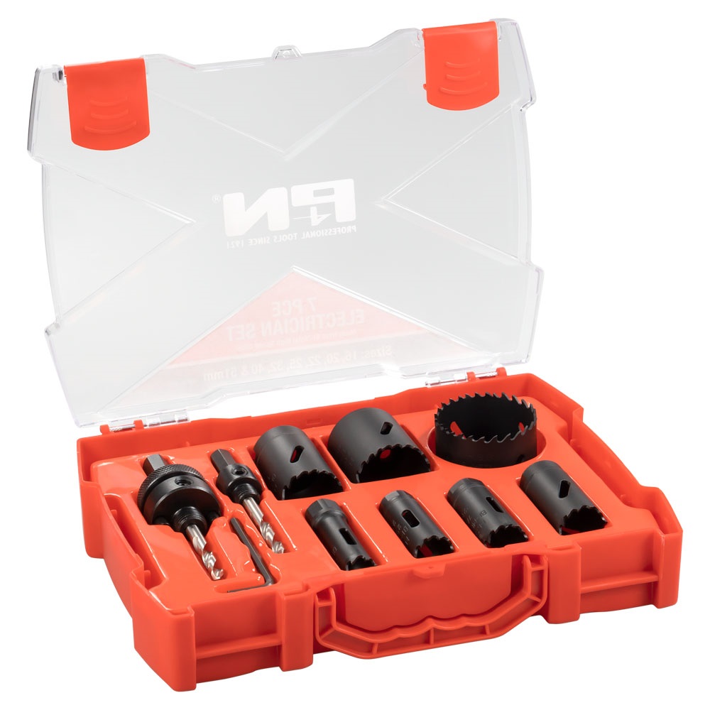 P N 166044662 by Sutton Tools PN306 7 Piece Bi Metal HSS