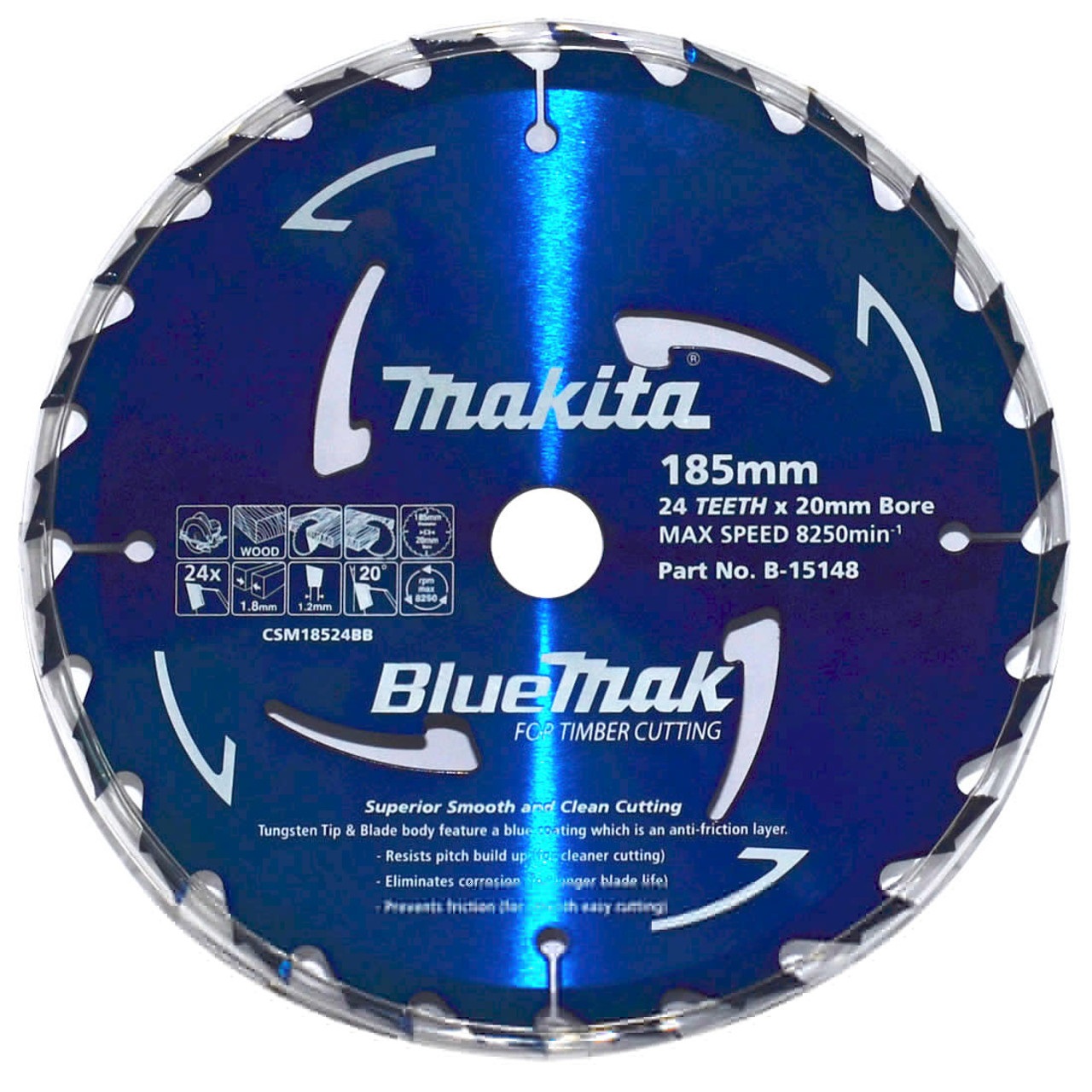 Makita B-15148-20 BlueMak 185mm (7-1/4