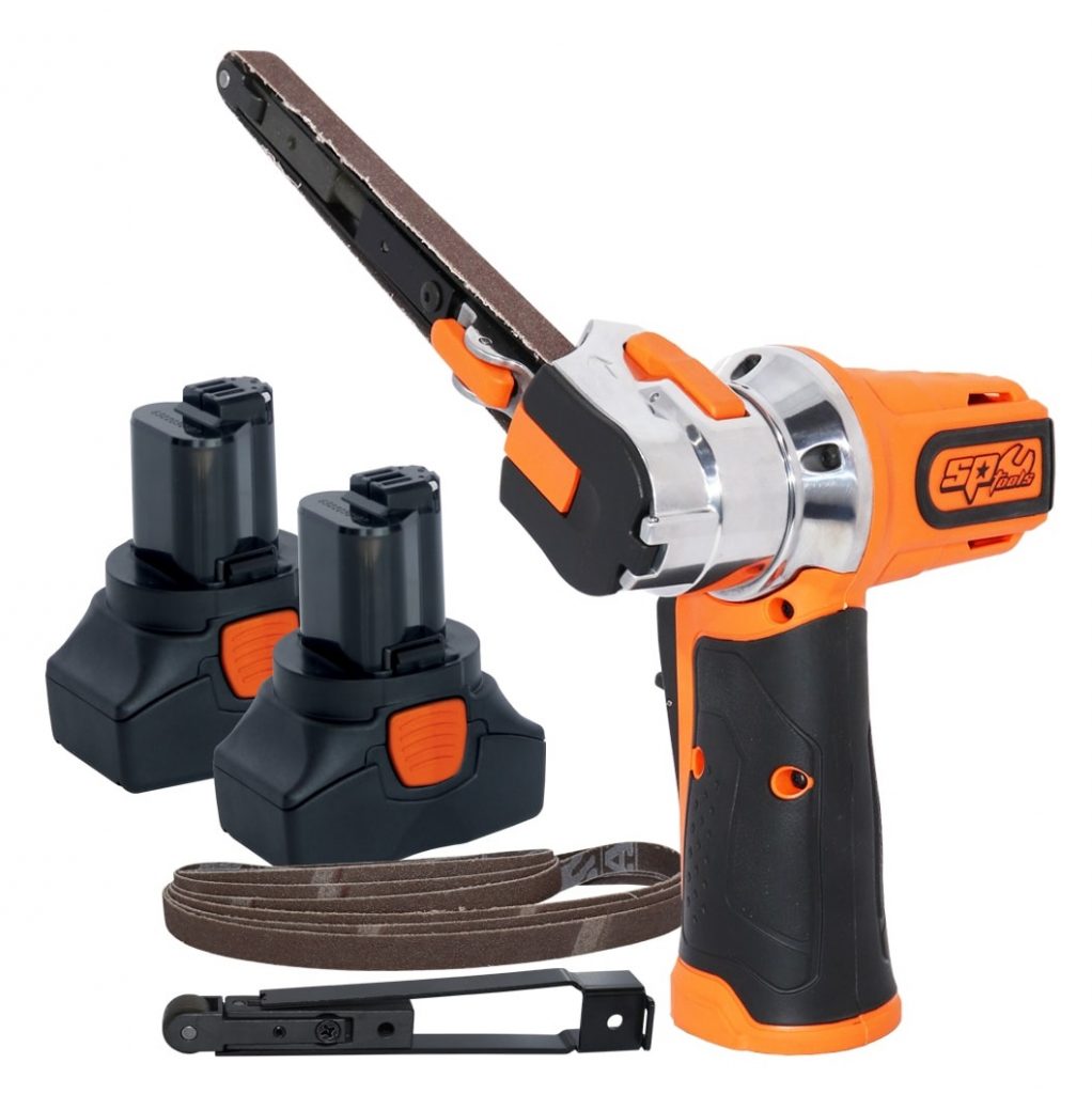 Sp Tools Sp81350 16v 30ah Lithium Ion Cordless Belt Sander Combo Kit